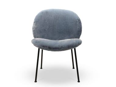 OLA - Fabric easy chair with removable cover by Saba Italia