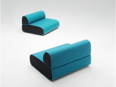 OLA - Fabric armchair / garden armchair by Paola Lenti