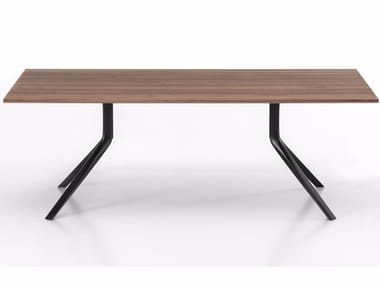 OOPS I DID IT AGAIN - Rectangular wooden table by Kristalia