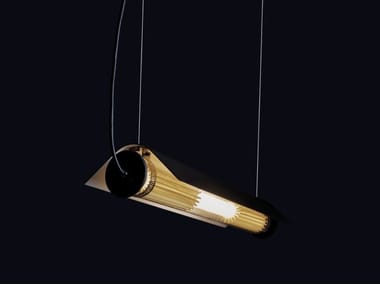 IN THE TUBE 360¡Æ WING - LED Borosilicate glass pendant lamp by DCW Editions