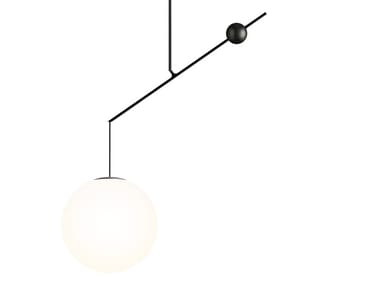 MALAMATA - Glass pendant lamp by Luceplan