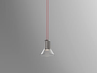 DIA - LED glass and aluminium pendant lamp by Martinelli Luce