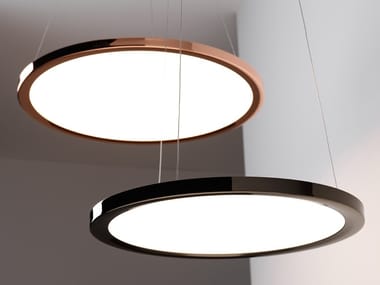 HINOMARU - LED pendant lamp in PMMA and metal by Stilnovo