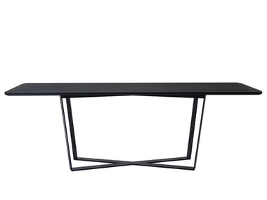 PERO - Rectangular wooden dining table by more