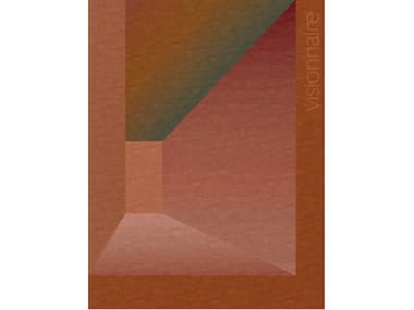 PERSPECTIVE - Rectangular Bamboo silk and wool rug by Visionnaire