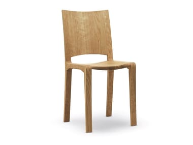 PIANO DESIGN - Solid wood chair by Riva 1920