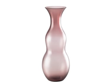 PIGMENTI - Blown glass vase by Venini