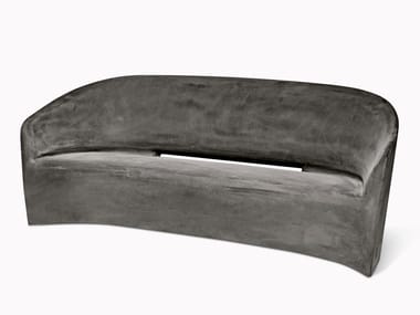 PINE BEACH MOLESKIN - Polyethylene garden sofa by Serralunga