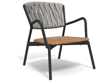 PIPER 227 - Easy chair with armrests by RODA