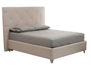 PISA - Double bed with high headboard by Magniflex