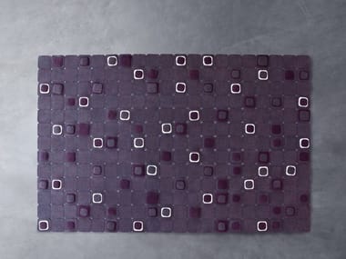 PIXEL - Felt rug with geometric shapes by Paola Lenti