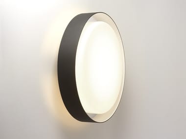 PLAFF-ON! - LED glass and aluminium wall light by Marset