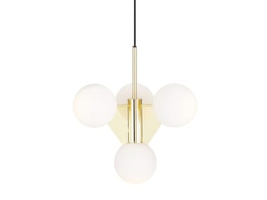 PLANE SHORT - Glass pendant lamp by Tom Dixon