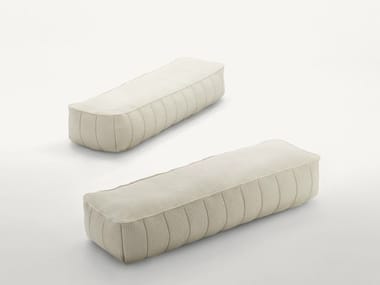 PLAY - Rectangular fabric pouf with removable lining by Paola Lenti