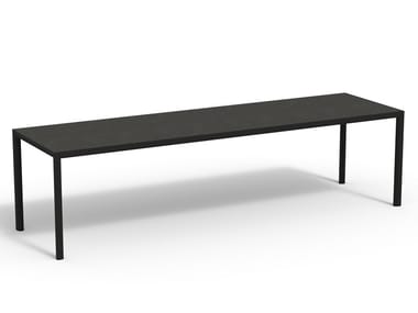 PLEIN AIR 005 - Rectangular porcelain stoneware garden table by RODA