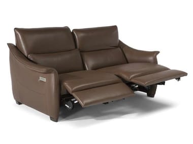 PLIÈ - Upholstered recliner 2 seater sofa by Natuzzi Italia