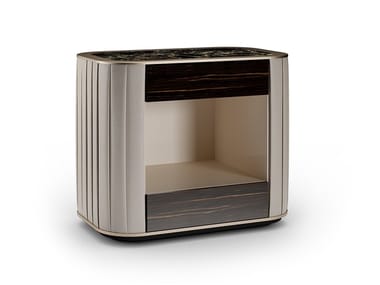 PLISSÈ - Bedside table with drawers by Reflex