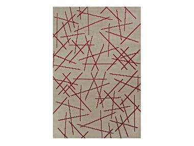POLANSKI - Handmade rectangular wool rug by Essential Home
