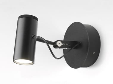 POLO - Wall-mounted adjustable aluminium spotlight by Marset