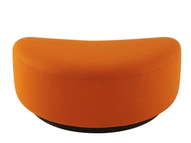 ELYSEE - Upholstered fabric pouf by Ligne Roset