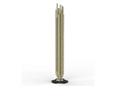 BRUBECK - Brass floor lamp by Delightfull