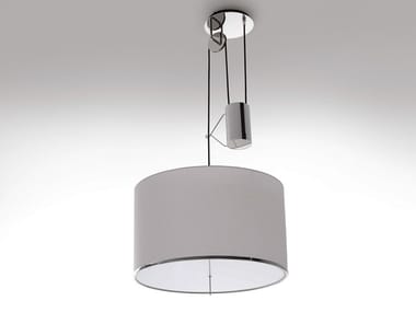 LEUKON - Fabric pendant lamp by Maxalto