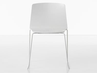 RAMA - Sled base chair by Kristalia