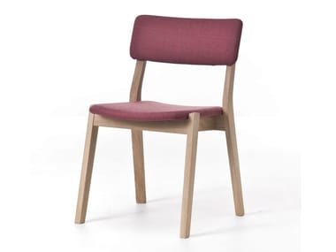 FRAME 01 / FRAME OUT 01 - Stackable fabric chair by Very Wood