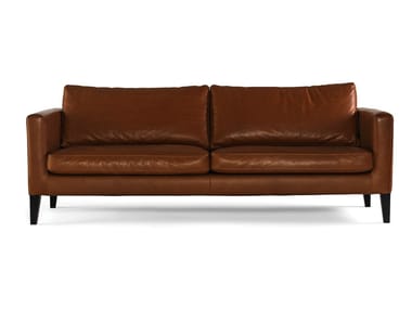 ELEGANCE - Leather sofa by Prostoria