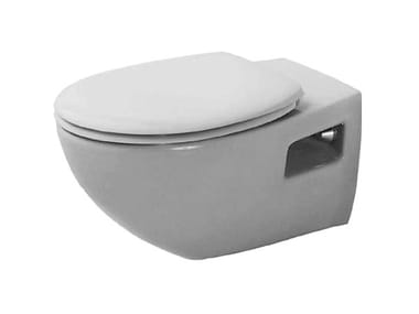 DURAPLUS - Wall-hung ceramic toilet by Duravit