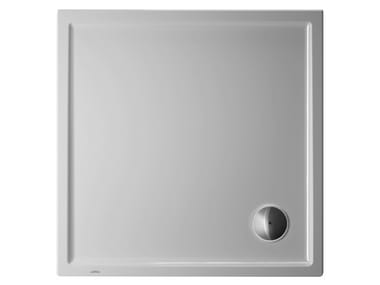 STARCK - Square acrylic shower tray by Duravit