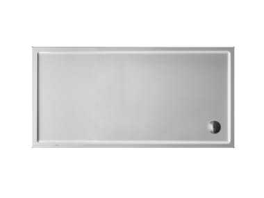 STARCK - Rectangular acrylic shower tray by Duravit