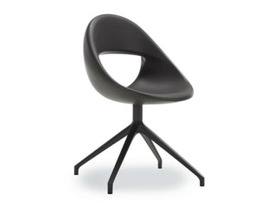 LUCKY 906 - Trestle-based integral polyurethane foam chair by Tonon