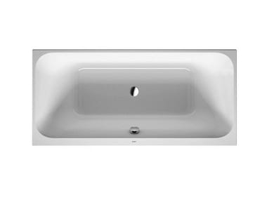 HAPPY D.2 - Rectangular built-in acrylic bathtub by Duravit