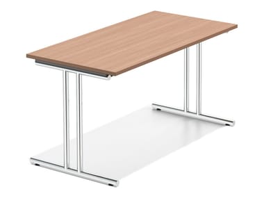 LACROSSE IV - Rectangular wooden bench desk by Casala