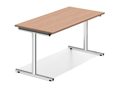 LACROSSE VI - Rectangular wooden bench desk by Casala