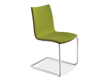 ONYX II - Cantilever fabric chair by Casala