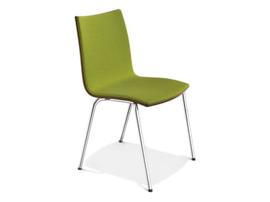 ONYX III - Stackable fabric chair by Casala