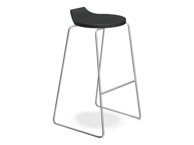 RAVELLE I - High sled base stool by Casala