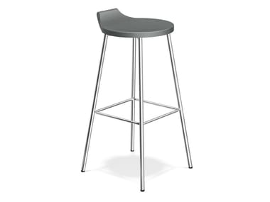 RAVELLE III - Barstool with footrest by Casala