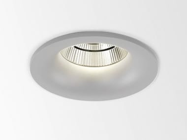 REO X - Recessed LED round aluminium spotlight by Delta Light