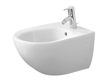 ARCHITEC - Wall-hung ceramic bidet by Duravit