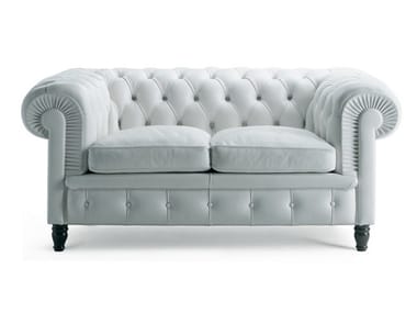 CHESTER - Tufted 2 seater sofa by Poltrona Frau