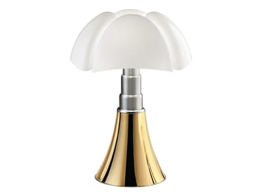 PIPISTRELLO 50 years - Height-adjustable table lamp by Martinelli Luce