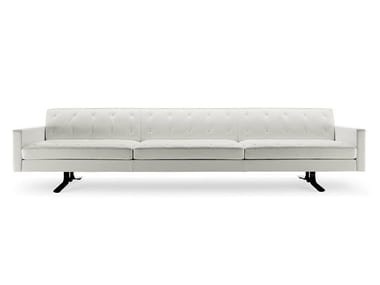 KENNEDEE - 3 seater leather sofa by Poltrona Frau