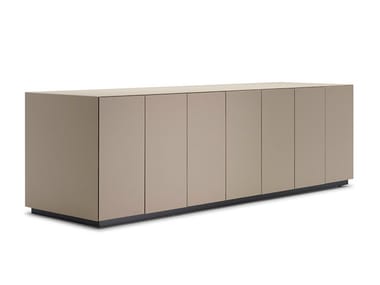 C.E.O. CUBE CABINET - Low office storage unit by Poltrona Frau