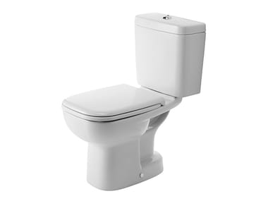 D-CODE - Close coupled ceramic toilet by Duravit