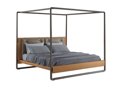 VOLARE - Canopy bed by Poltrona Frau