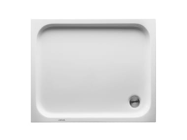 D-CODE - Rectangular acrylic shower tray by Duravit