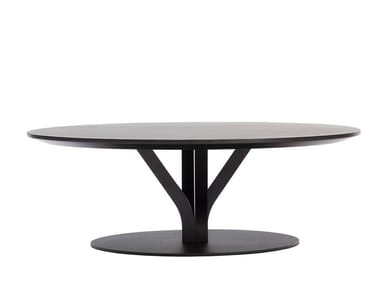 BLOOM CENTRAL - Low round coffee table for living room by TON